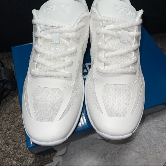 CADIDL Cheer Shoes for Women White Cheerleading Athletic Dance Shoes Sz 37 (6) - Picture 3 of 8